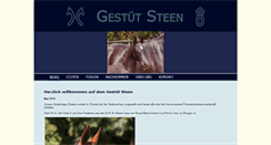 Desktop Screenshot of gestuet-steen.de